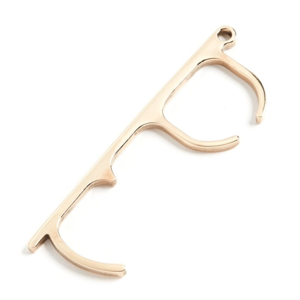 THE MONOTYPE The Bruiser Ring Tool in Brass Gold - Picture 2 of 5